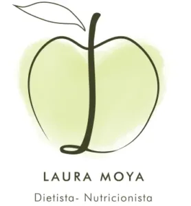 logotipo laura moya dietista nutricionista